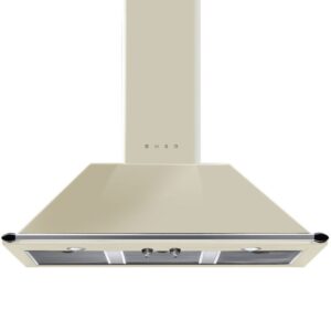 Smeg Victoria 100cm Chimney Cooker Hood - Cream