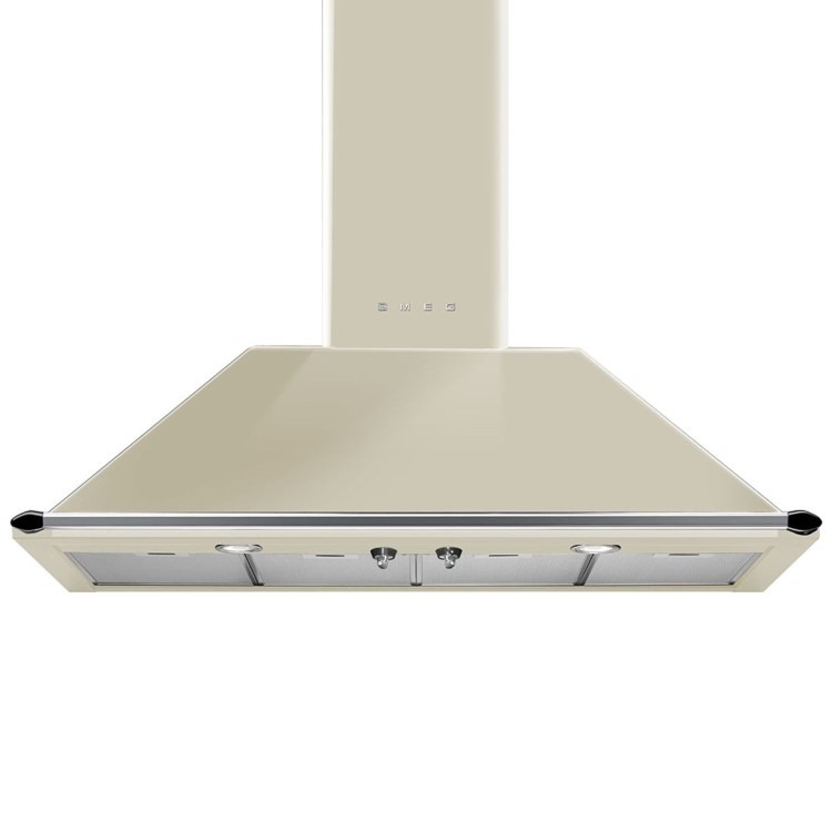 Smeg Victoria 110cm Chimney Cooker Hood - Cream