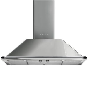 Smeg Victoria 110cm Chimney Cooker Hood - Stainless Steel