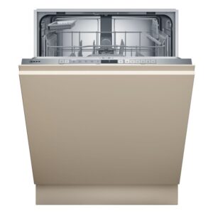 Neff N30 Integrated Dishwasher - Smart Wi-Fi, D-Rated, Silver control panel