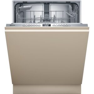 Neff N 50 Integrated Dishwasher - Smart, C-rated, Silver control panel