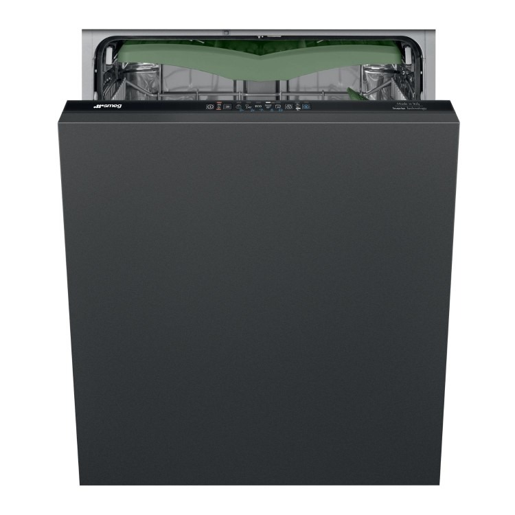 Smeg Integrated Dishwasher - Dry Assist+ C-Rated Black Control Panel