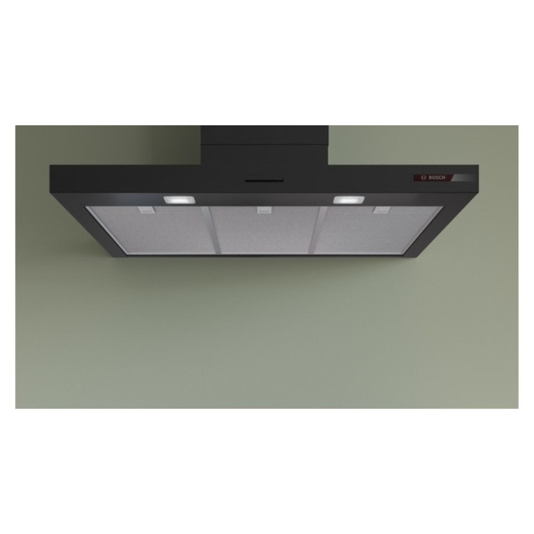 Bosch Series 4 90cm Chimney Cooker Hood - Matt Black - Image 2