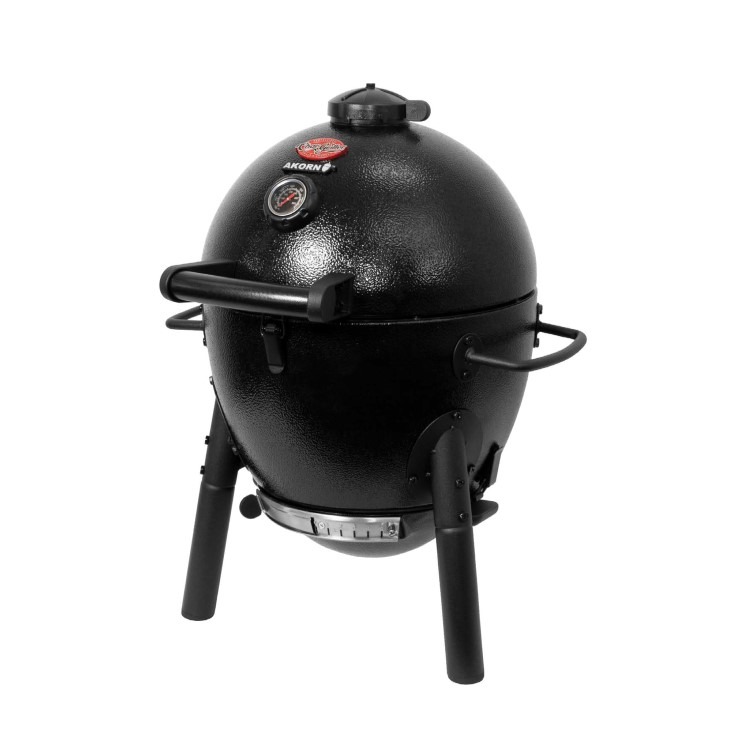 Char-Griller Akorn Jr. Kamado Grill & Smoker BBQ - Black - Image 2