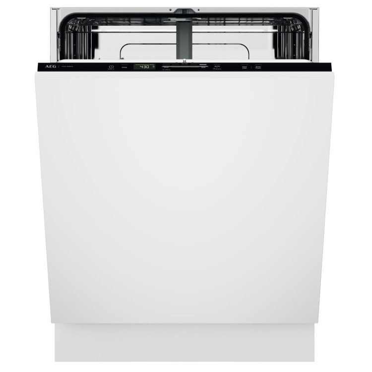 AEG 6000 SmartSelect Integrated Dishwasher - Black control panel B-rated
