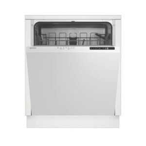 Indesit Push&Go Integrated Dishwasher - White control panel