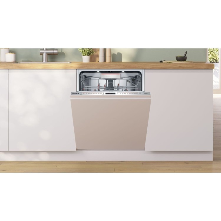 Bosch Series 8 Integrated Dishwasher - Smart Wi-Fi, A-Rated, Silver control panel - Image 2