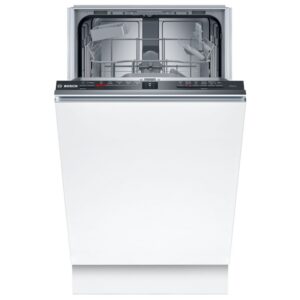 Bosch Series 2 Integrated Slimline Dishwasher - Smart D-rated Black control panel