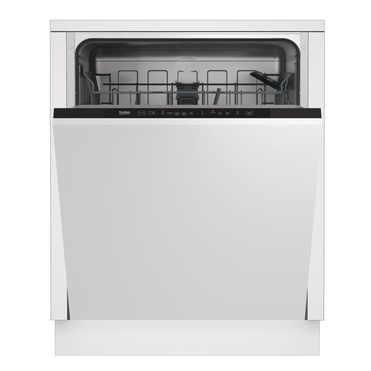 Beko Integrated Dishwasher – Quick&Shine Black Control Panel