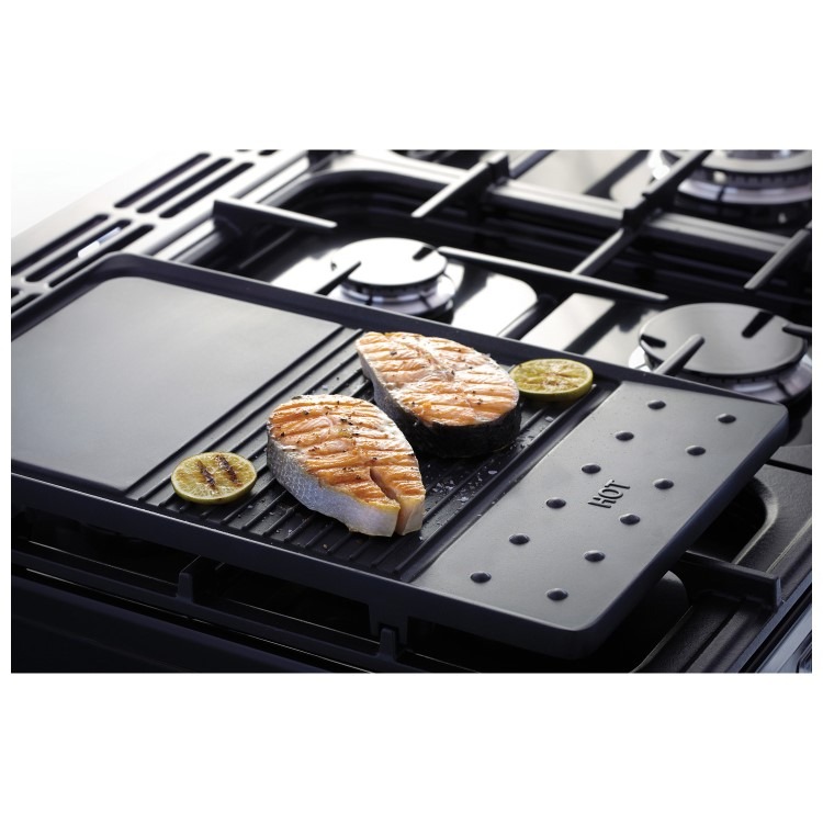 Rangemaster Classic 90cm Dual Fuel Range Cooker - Gloss Black - Image 3