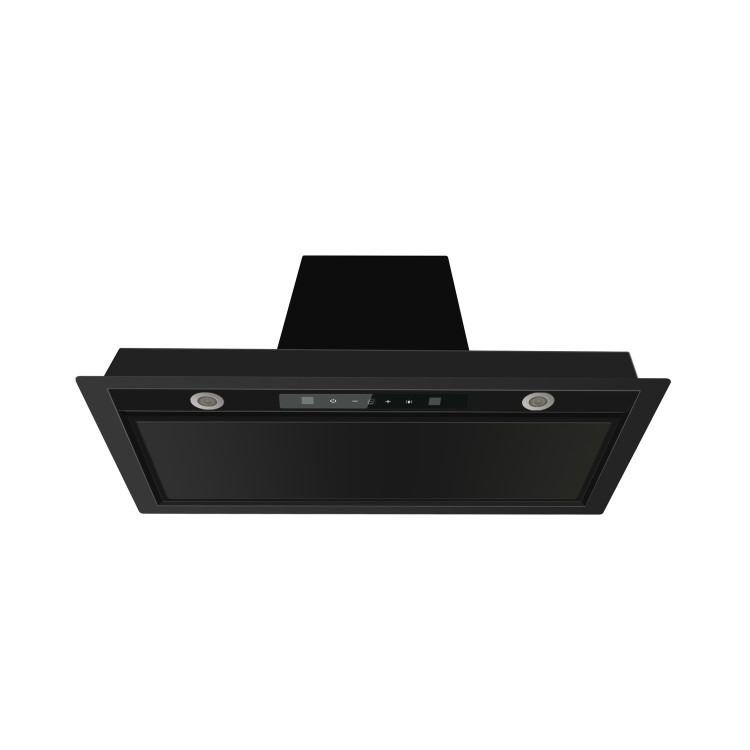 electriQ 52cm Canopy Cooker Hood - Black - Image 3