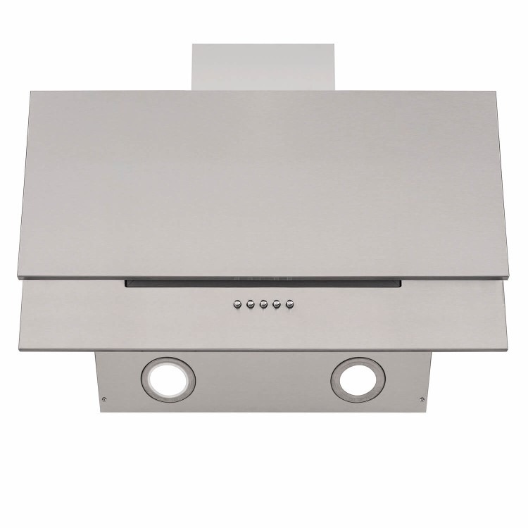 electriQ 60cm Angled Chimney Cooker Hood - Stainless Steel - Image 3