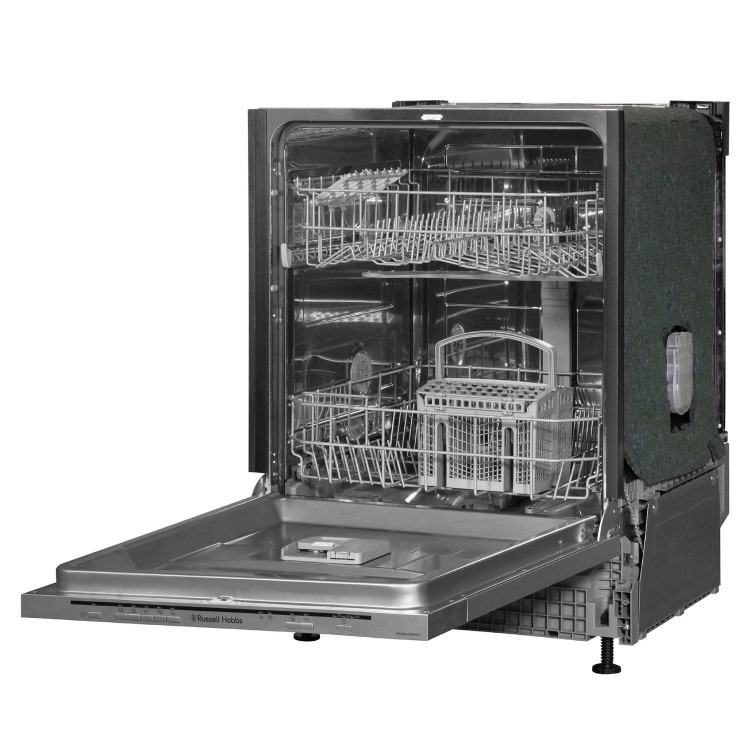 Russell Hobbs Integrated Dishwasher - Silver control panel - Image 2