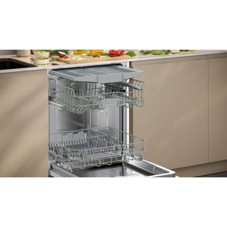 Neff N50 Integrated Dishwasher - Smart Wi-Fi C-rated Silver Control Panel - Image 3