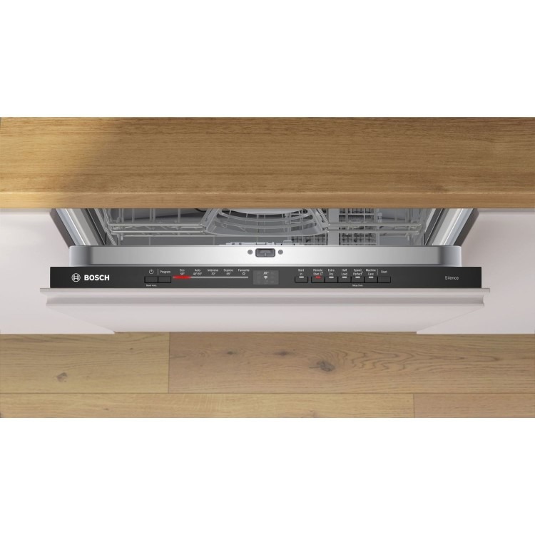 Bosch Series 2 Integrated Dishwasher - Smart Wi-Fi D-Rated Black control panel - Image 3