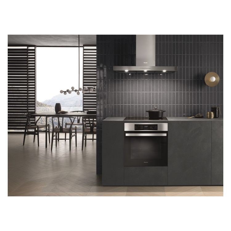 Miele 90cm Slimline Chimney Cooker Hood - Stainless Steel - Image 2