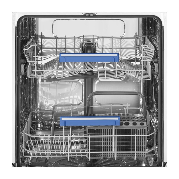Smeg Integrated Dishwasher - Self-Cleaning D-Rated Black control panel - Image 3