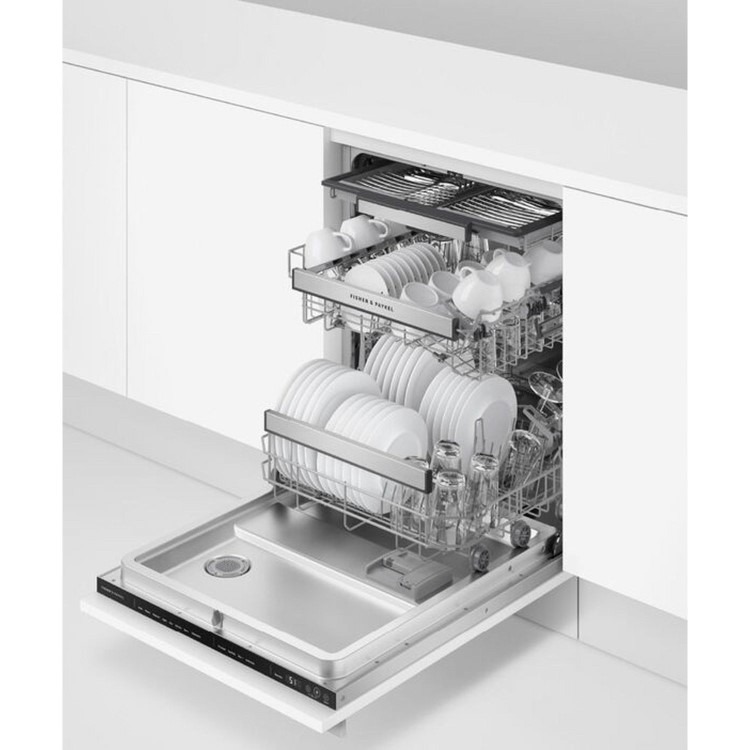 Fisher & Paykel Series 7 Integrated Dishwasher - B-Rated Black control panel - Image 4