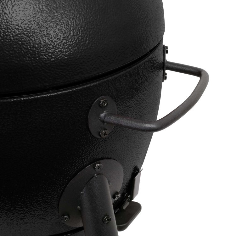 Char-Griller Akorn Jr. Kamado Grill & Smoker BBQ - Black - Image 3