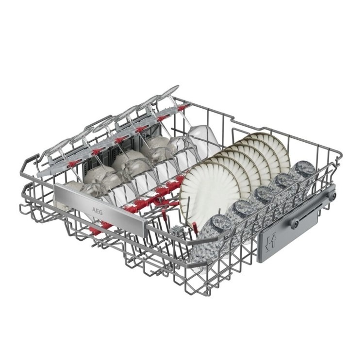 AEG 8000 AirDry Integrated Dishwasher - A-rated Black Control Panel - Image 4