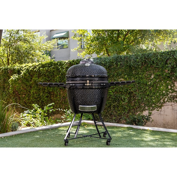 Pit Boss K24 24" Ceramic Kamado Charcoal BBQ - Black - Image 5
