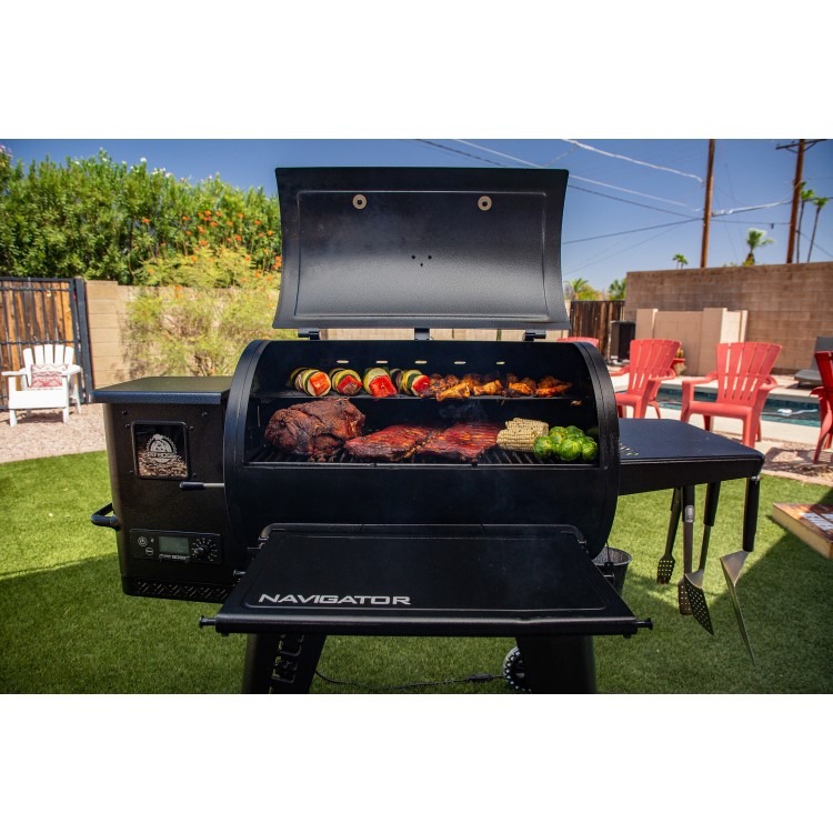 Pit Boss Navigator 850 Wood Pellet Smoker BBQ Grill PB850 - Image 2