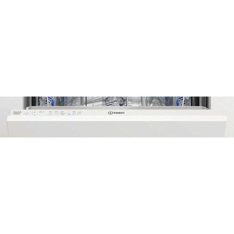 Indesit Fast&Clean Integrated Dishwasher - White control panel - Image 4