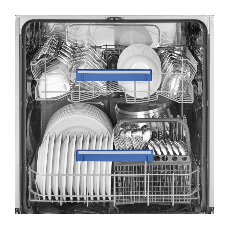 Smeg Integrated Dishwasher - Self-Cleaning D-Rated Black control panel - Image 4