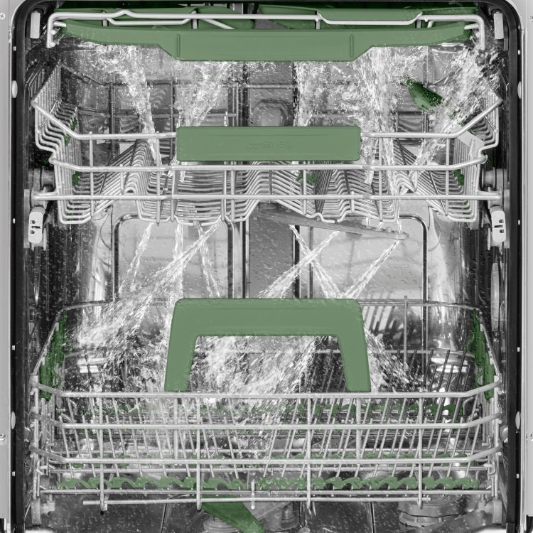 Smeg Integrated Dishwasher - Dry Assist+ C-Rated Black Control Panel - Image 4