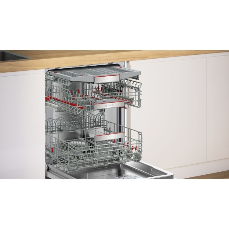 Bosch Series 8 Integrated Dishwasher - Smart Wi-Fi, A-Rated, Silver control panel - Image 5