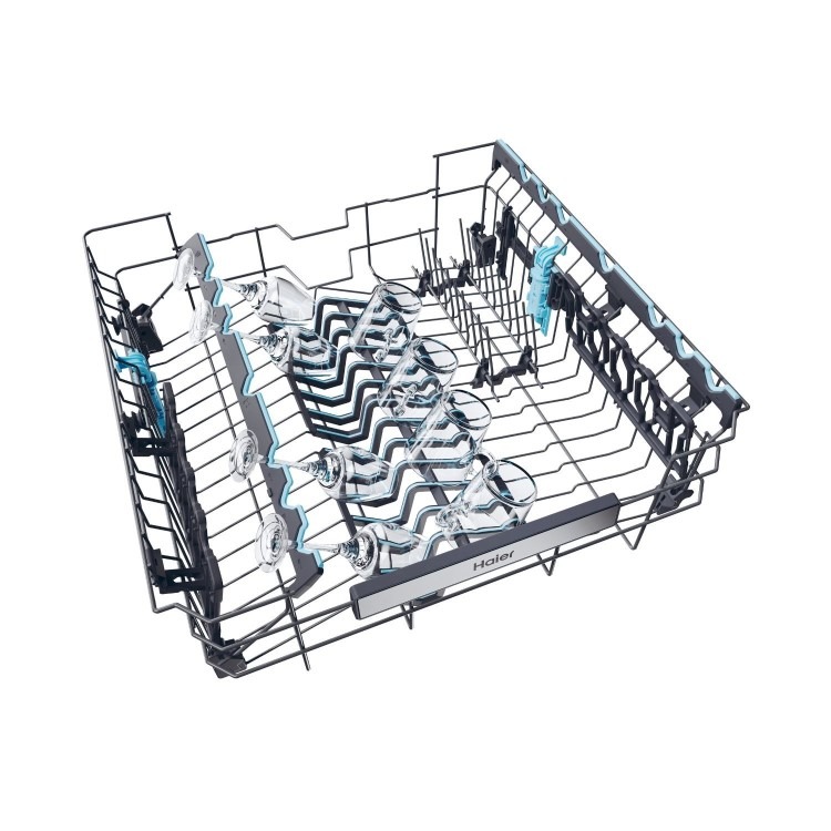 Haier Washlens Plus Series 2 Integrated Dishwasher - Smart Wi-Fi, B-Rated, White control panel - Image 5