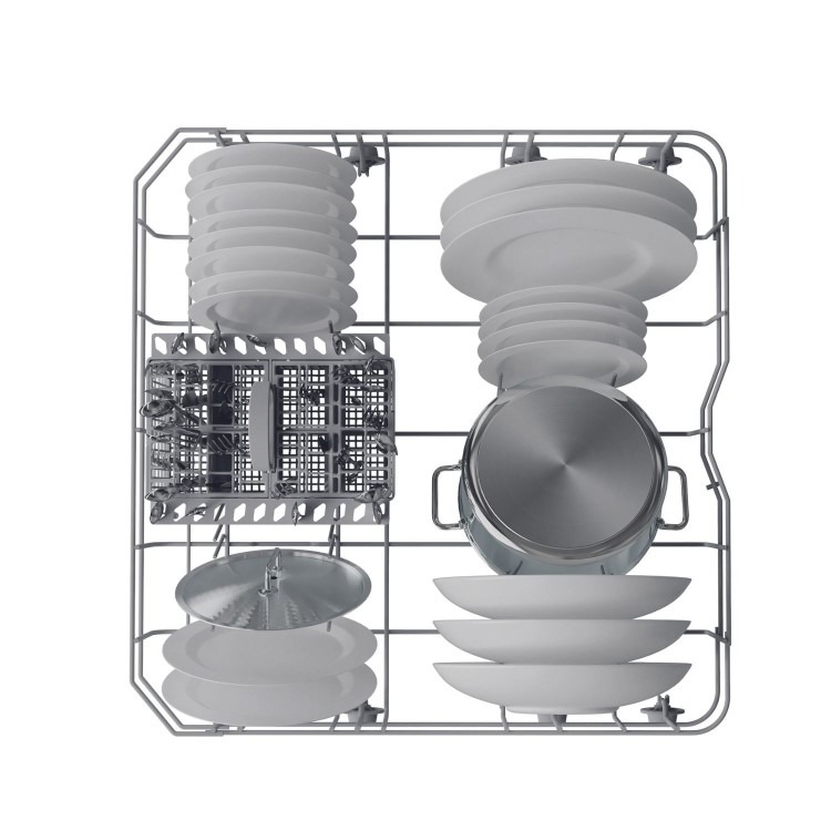 Hotpoint Semi-Integrated Dishwasher - Silver, Inverter Motor - Image 5