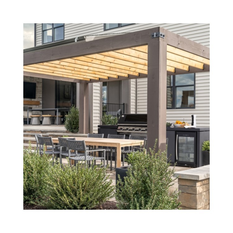 BeefEater Signature 3000E Cabinex Outdoor Kitchen - Built in 4 Burner BBQ with Fridge & Sink - Image 6