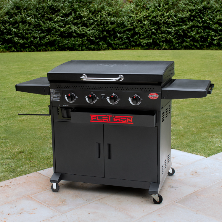 Char-Griller 4 Burner Flat Iron Premium Gas Griddle - Image 4