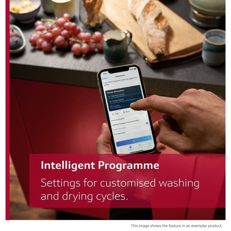 Neff N 70 Integrated Dishwasher - Smart, B-rated, Silver control panel - Image 6