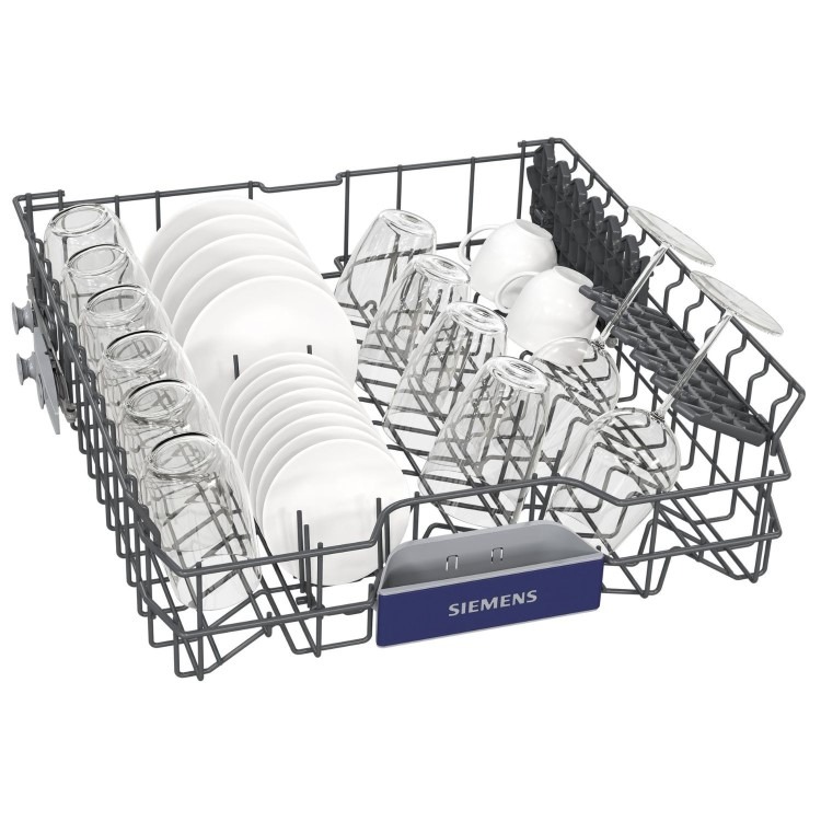 Siemens iQ300 Integrated Dishwasher - Smart C-rated Silver control panel - Image 6