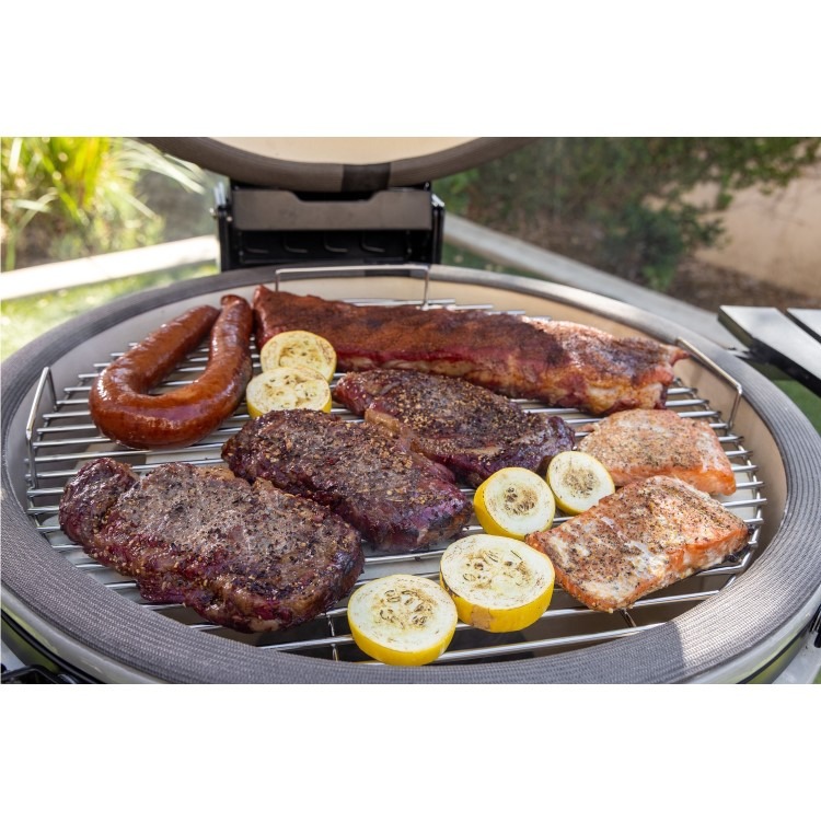 Pit Boss K24 24" Ceramic Kamado Charcoal BBQ - Black - Image 7