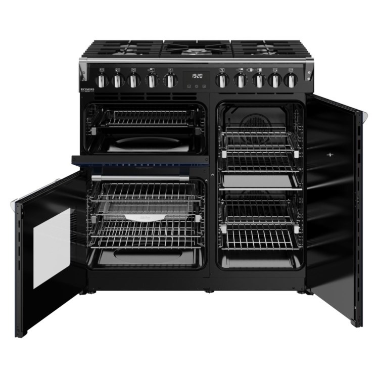 Stoves Richmond DX 90cm Dual Fuel Range Cooker - Midnight Blue - Image 6