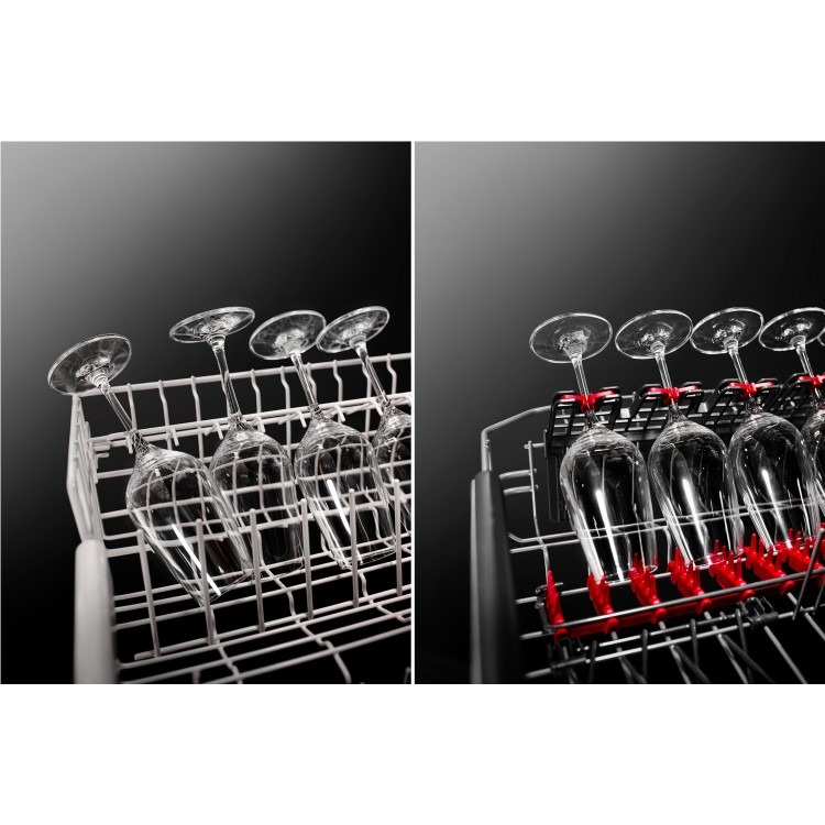 AEG 7000 GlassCare Integrated Dishwasher - C-Rated, Black control panel - Image 4