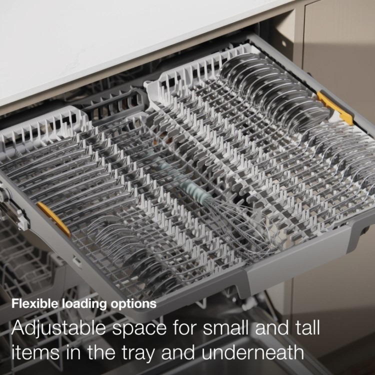 Miele Integrated Dishwasher - QuickPowerWash A-rated Silver control panel - Image 7