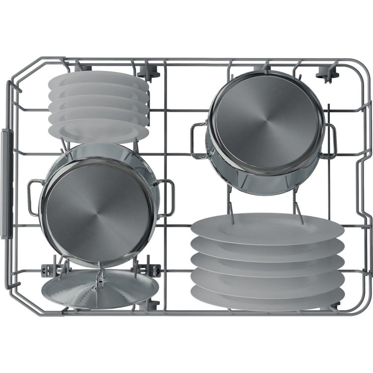 Hotpoint Integrated Slimline Dishwasher - 3D Zone ActiveDry Black Control Panel - Image 6