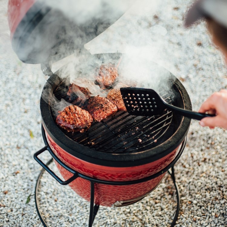 Kamado Joe Joe Junior with Cast Iron Stand - Image 6