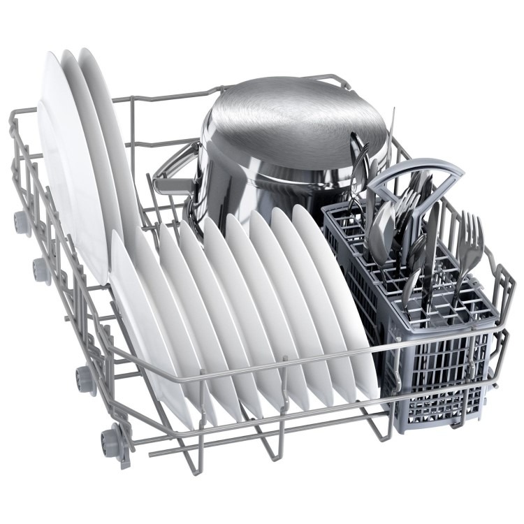 Bosch Series 2 Integrated Slimline Dishwasher - Smart D-rated Black control panel - Image 6