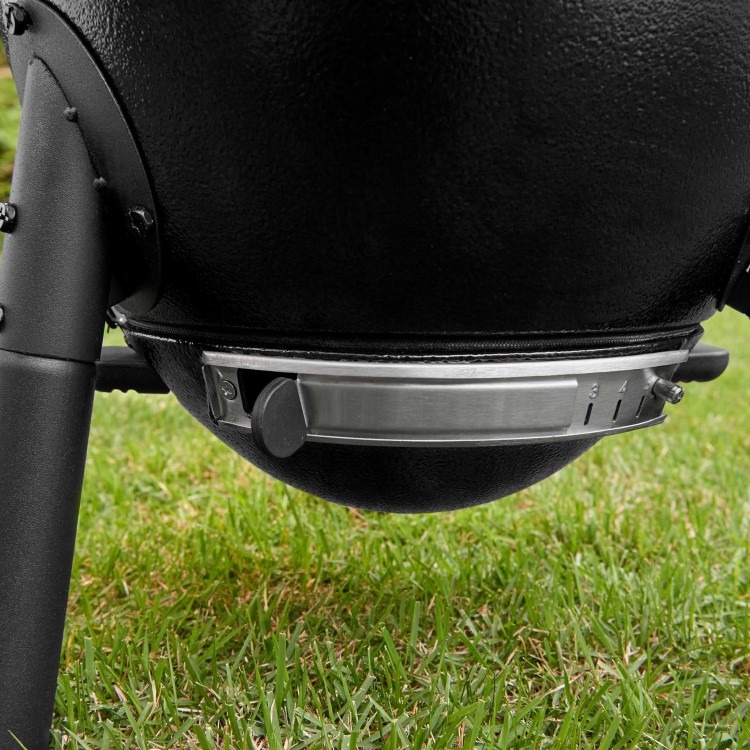 Char-Griller Akorn Jr. Kamado Grill & Smoker BBQ - Black - Image 7