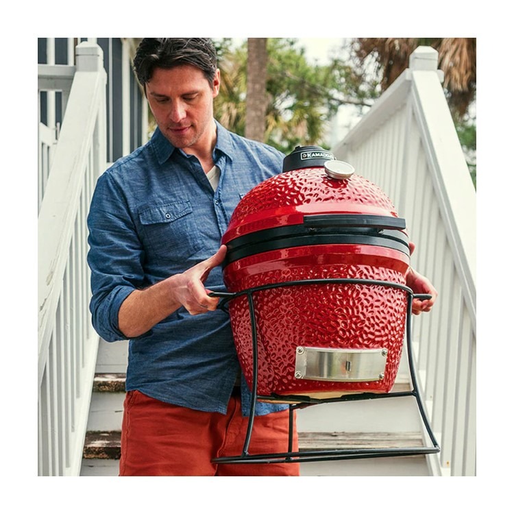 Kamado Joe Joe Junior with Cast Iron Stand - Image 7