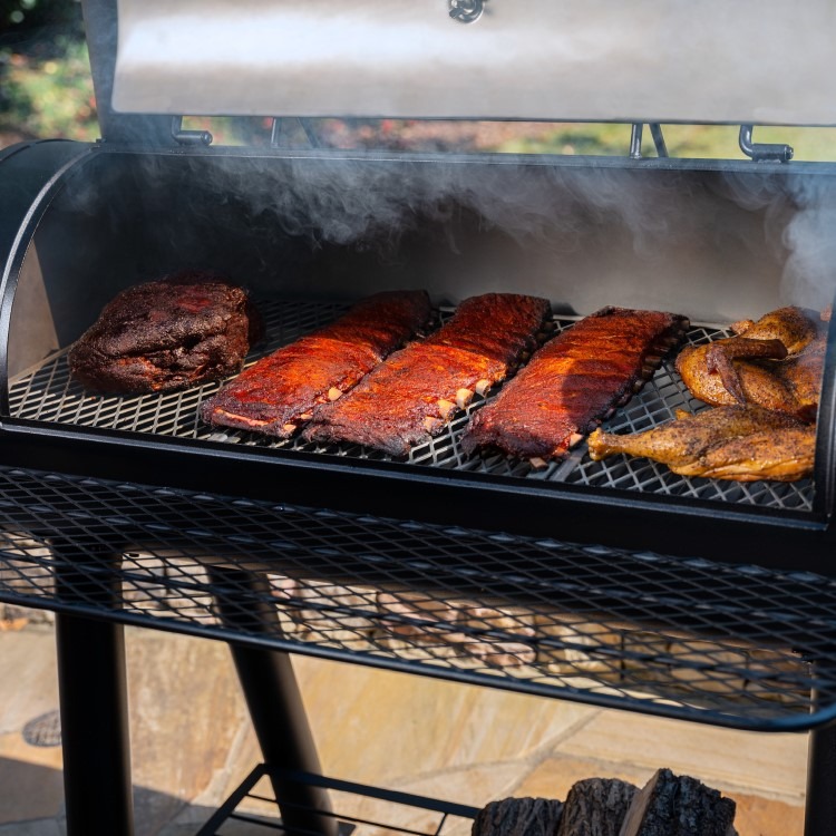 Char-Griller Competition Pro Offset Smoker BBQ & Grill - Image 8