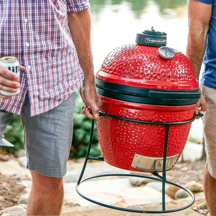 Kamado Joe Joe Junior with Cast Iron Stand - Image 8