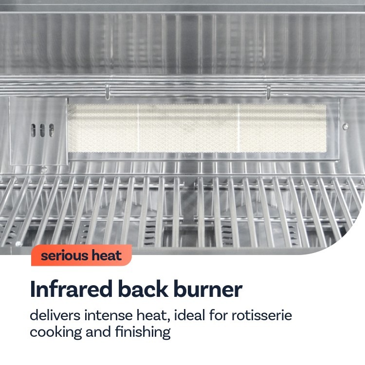 Monster Grill 4 Burner Built-In Gas BBQ - Stainless Steel - Image 9
