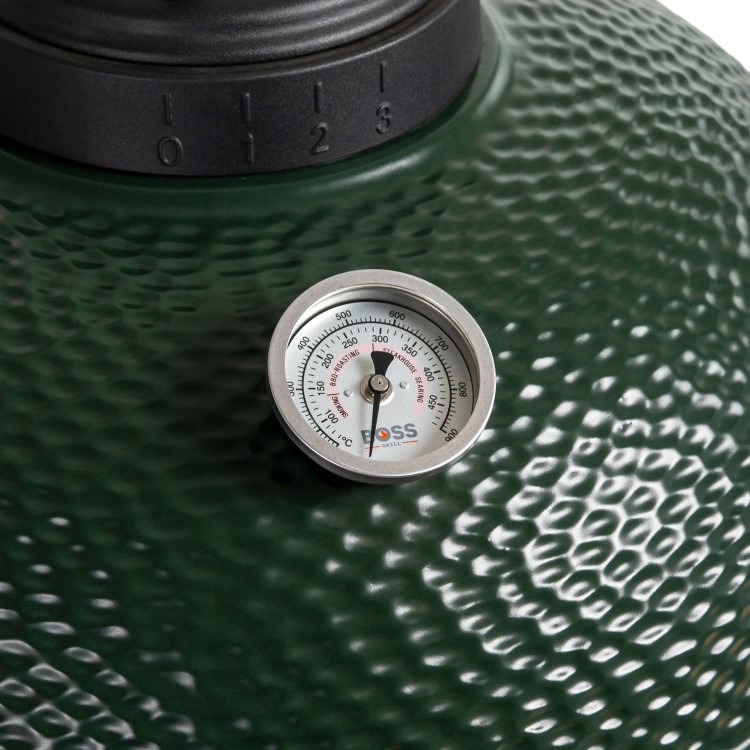 Boss Grill The Egg - 18 Inch Ceramic Kamado Style Charcoal Egg BBQ Grill - Green - Image 10