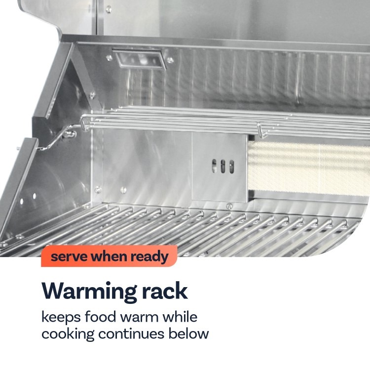 Monster Grill 4 Burner Built-In Gas BBQ - Stainless Steel - Image 14
